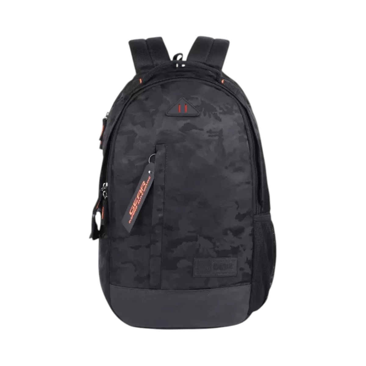 Gear Unisex Polyester 28 L Backpack | Black