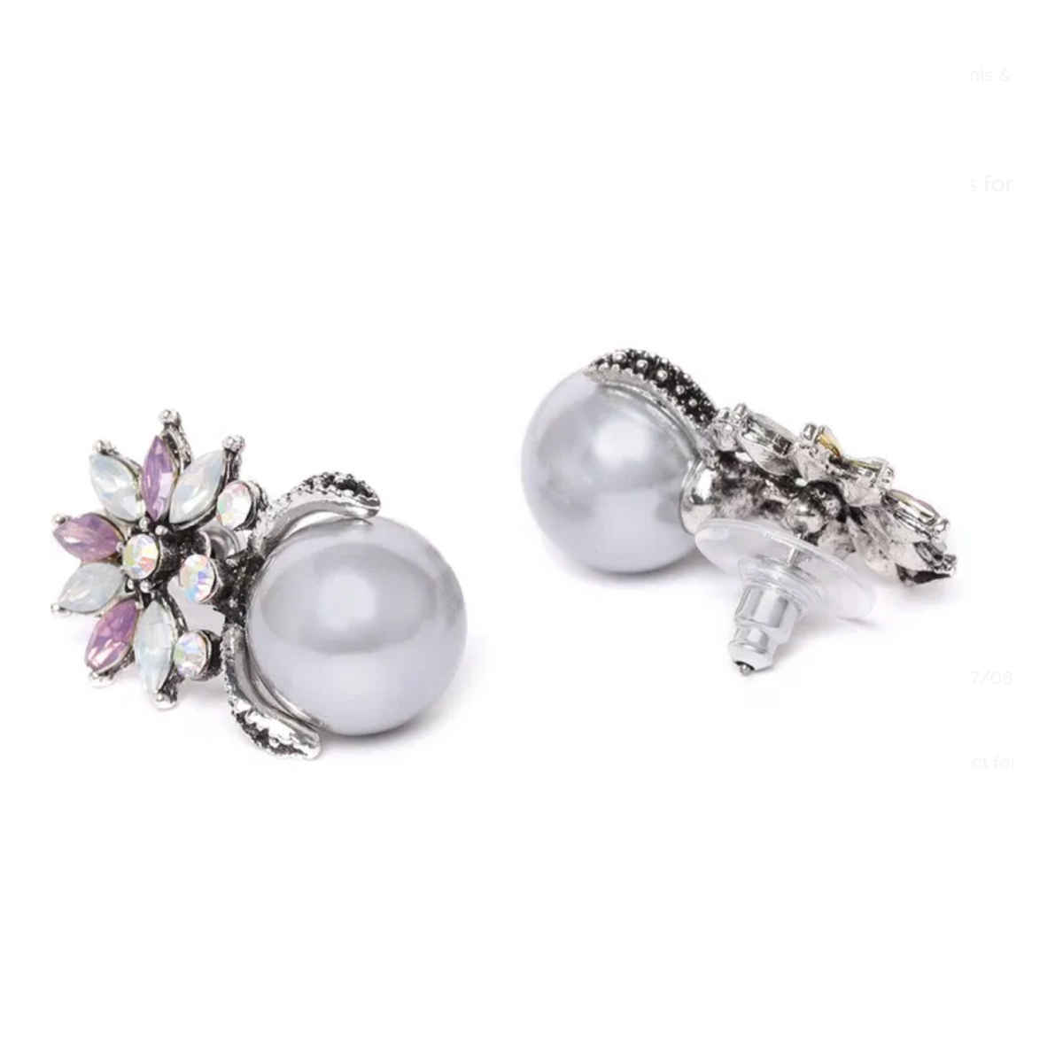 YouBella Jewellery Earrings for Women Crystal Stud Earrings for Girls and Women