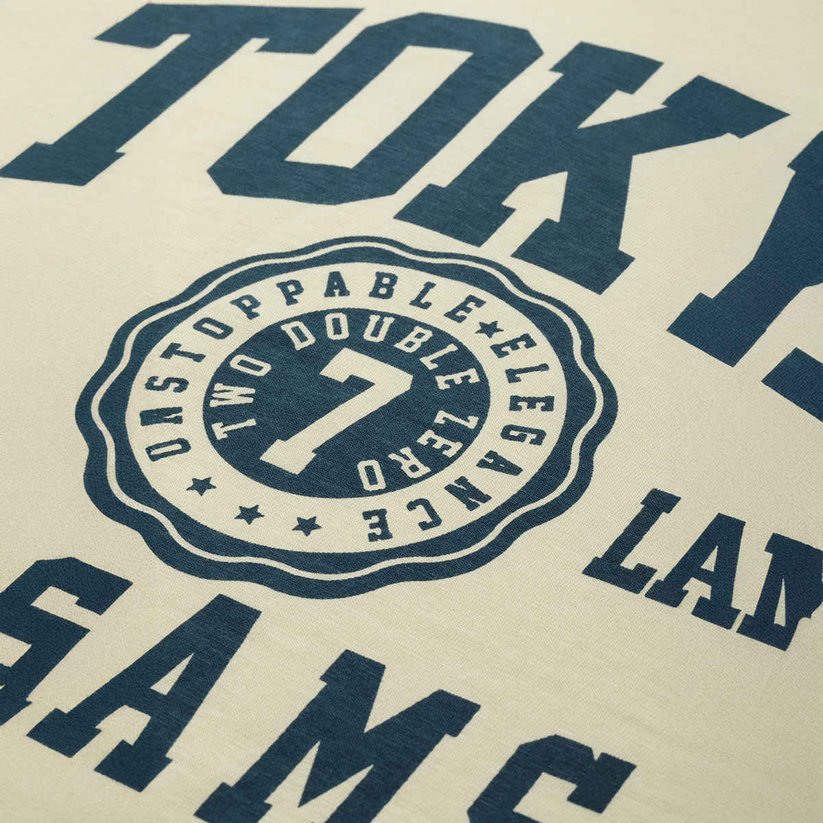 Dillinger Women's Regular Cropped Short Sleeve Printed V-neck T-shirt | White - L