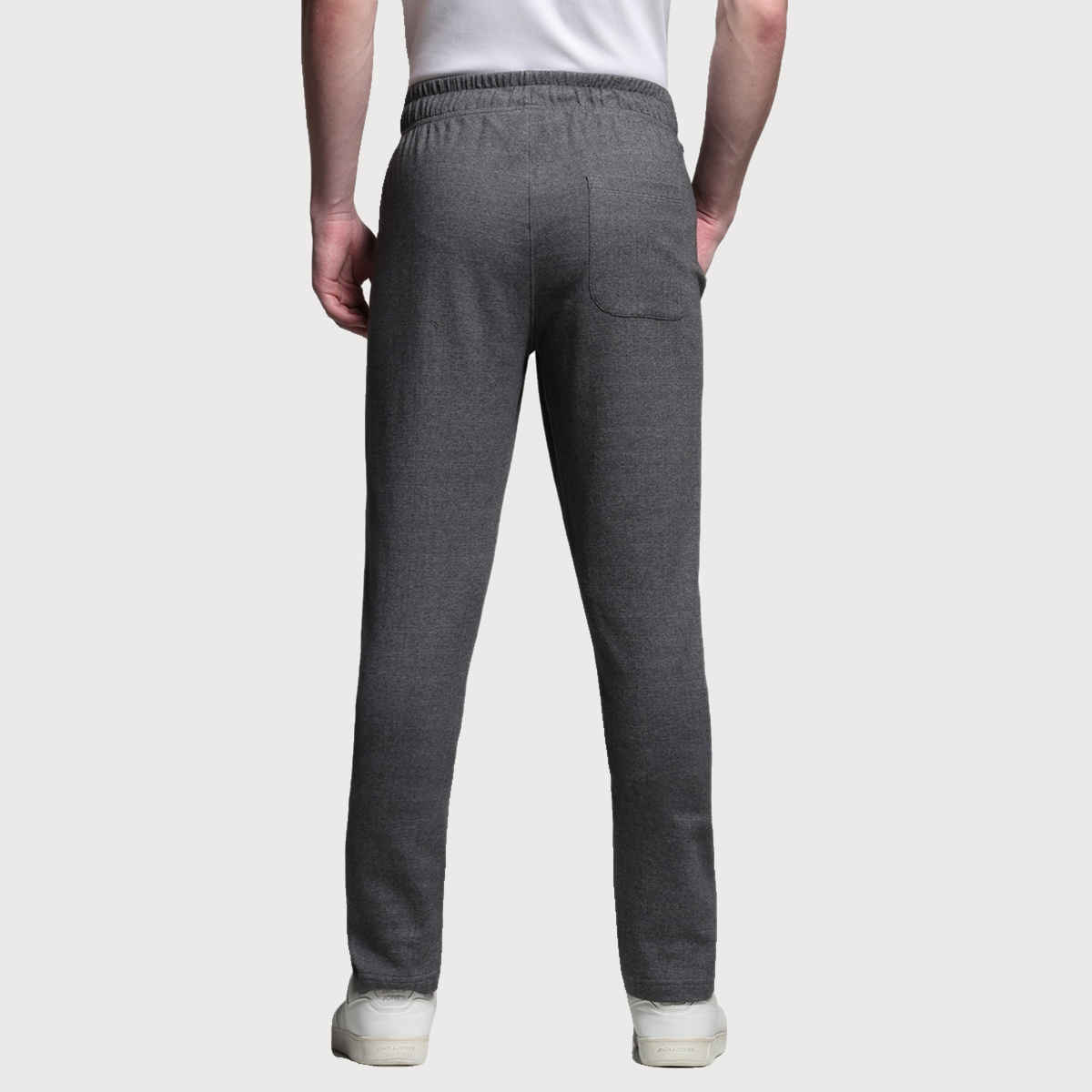 JACK & JONES Men's Regular fit Track Pant | Grey - M