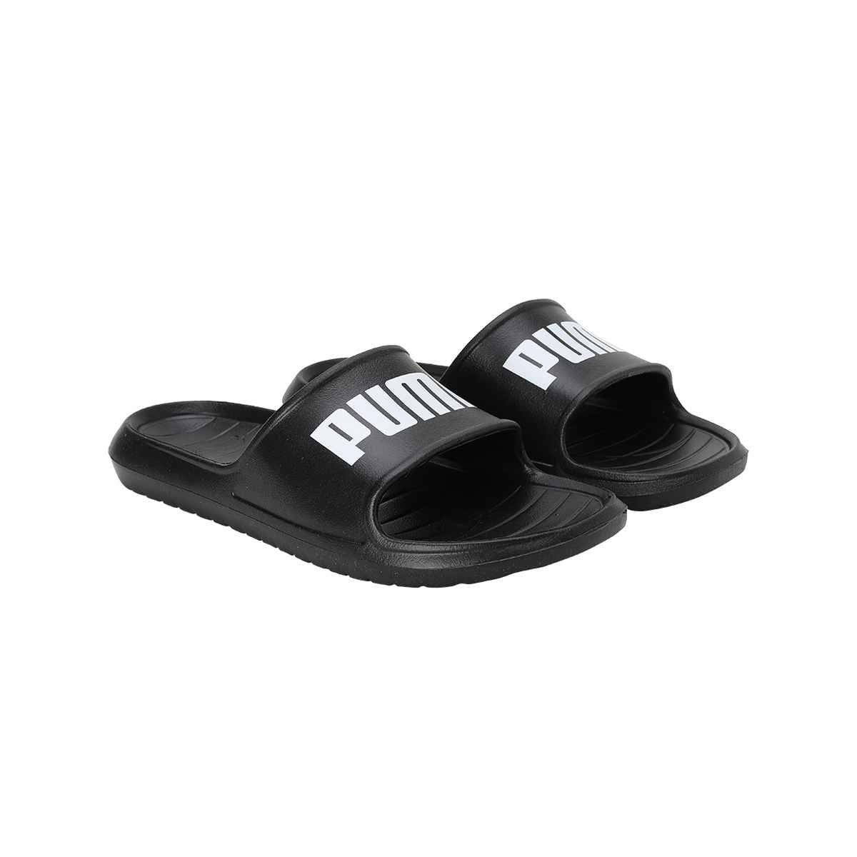 Puma Men's Divecat V2 Lite Unisex Slides | Black UK-Ind - 8
