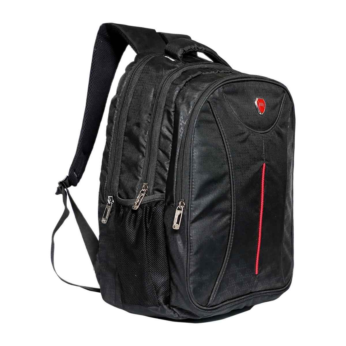 Lawman Unisex Textured Polyester 35 L Backpack | Black