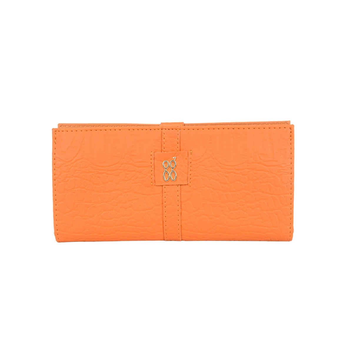 Baggit Women's Dock 2 Fold Wallets | Orange