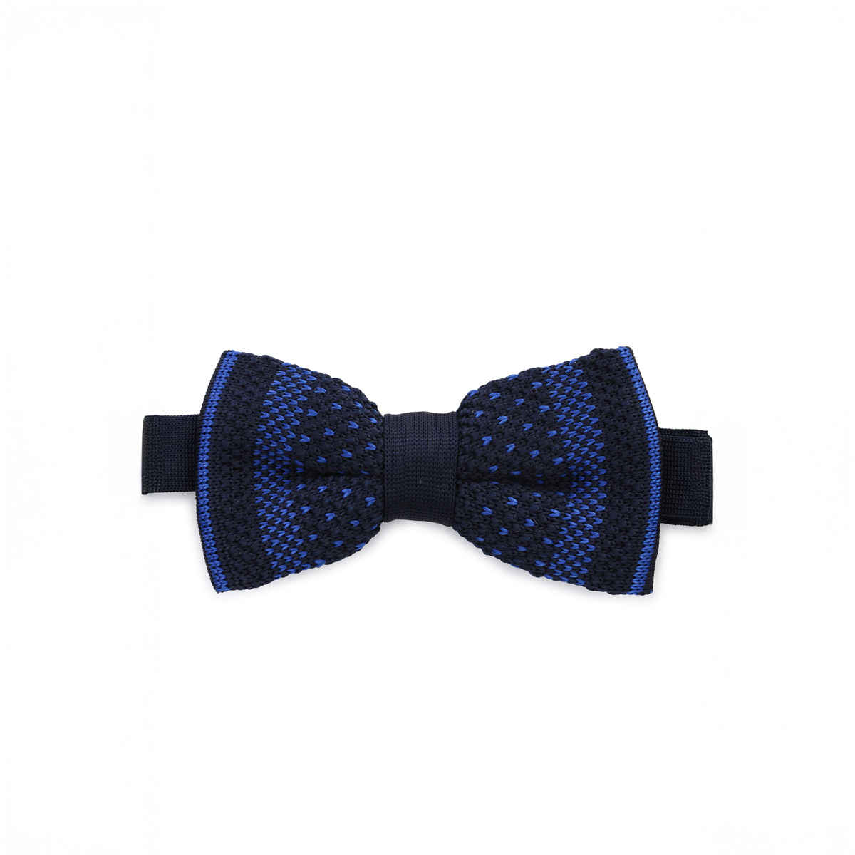 Calvadoss Men's Knitted Bow Tie | Bow 2153 | Navy