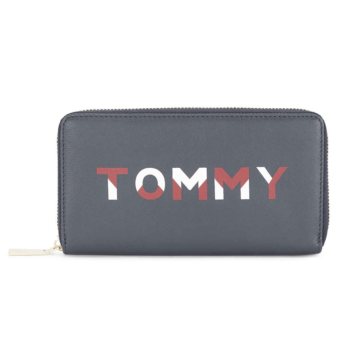 Tommy Hilfiger Women's Solid Leather Wallets | Navy - One Size