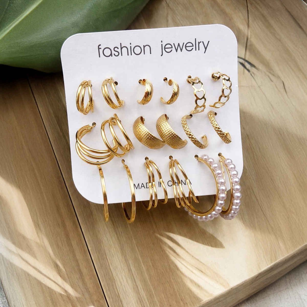 The Opal Factory Style 02 Gold Earrings-089