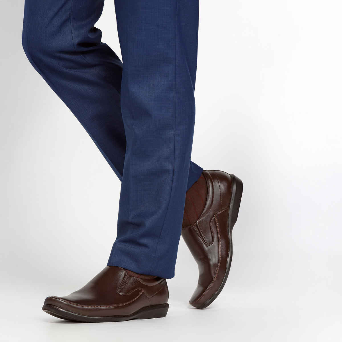 Paragon Men's Brown Pvc Formal Shoes K11240G UK 6