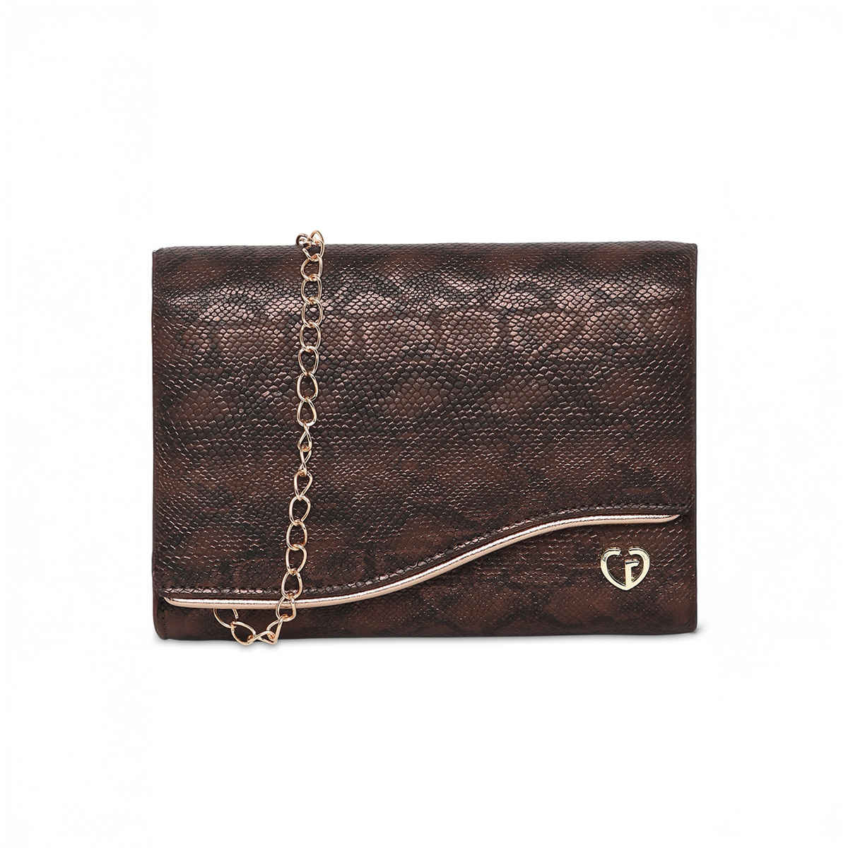 Caprese Women's Merle Clutch | Brown - Medium