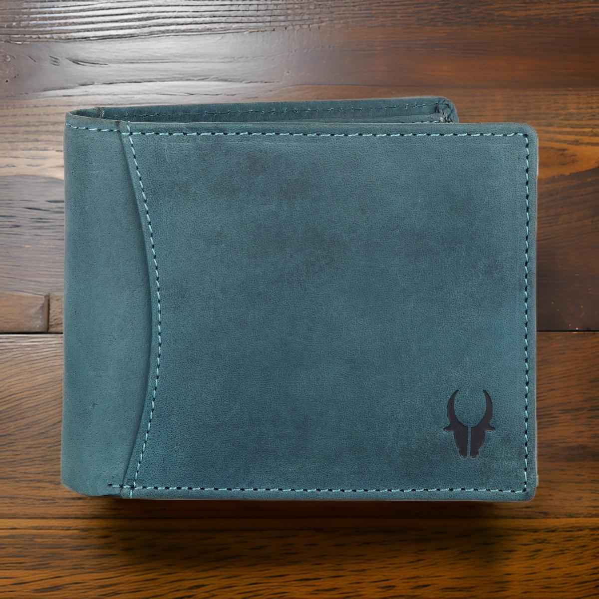 Wildhorn Men's Leather Wallet | Blue