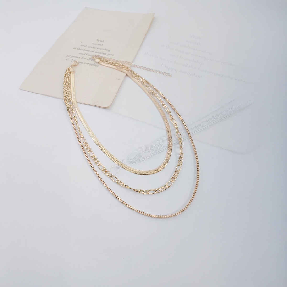 Just Lil Things Artifical Gold Necklace | jltn0787
