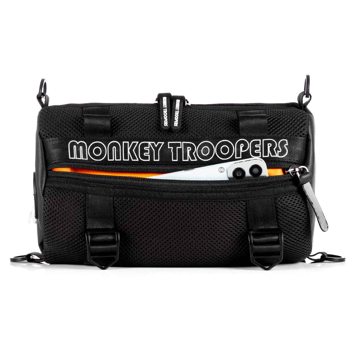 MONKEY TROOPERS Webster Sling Bag, Unisex Crossbody, Water Resistant, Lightweight & Tough | Navy