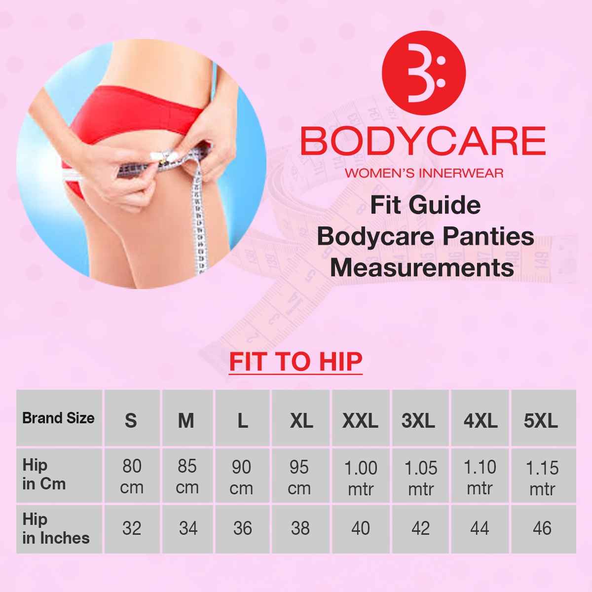 Bodycare Women's Printed Cotton Briefs | Outer Elastic | 25000 | Multicolour