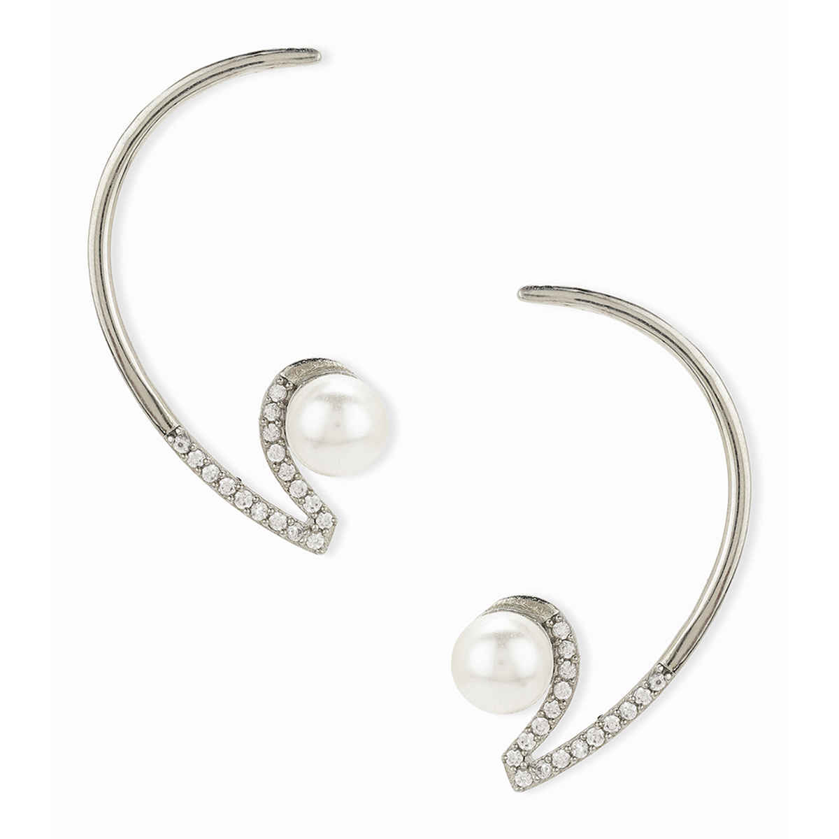 Voylla Gold-Plated Cuff Earrings