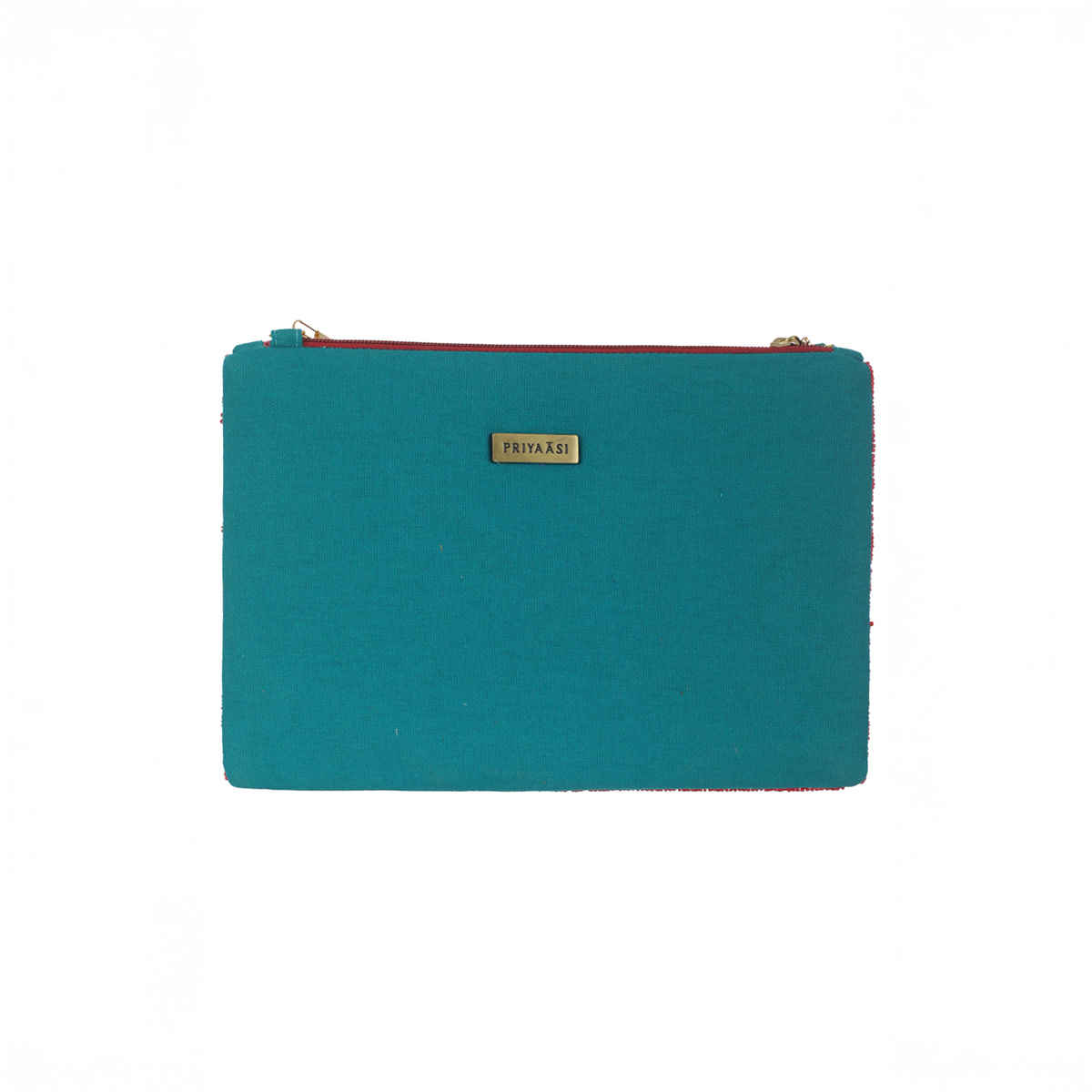 Priyaasi Women's Embellished Fabric 1 L Sling Bag | Multicolour