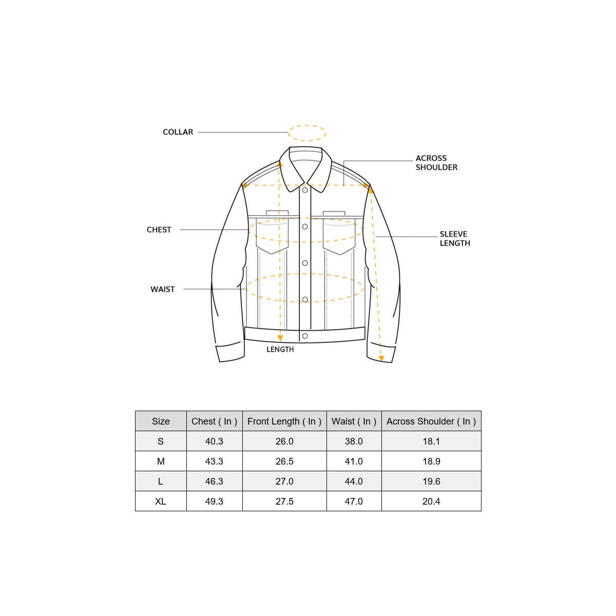 HIGHLANDER Men's Solidwashed Lightweight Denim Jacket | Light Blue - M