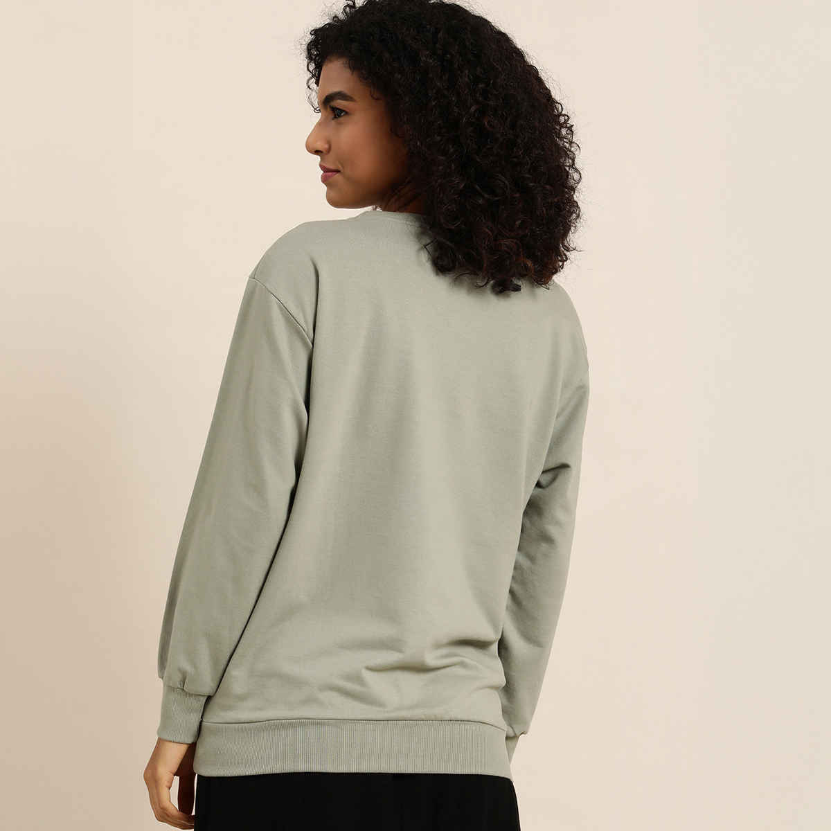 Dillinger Women's Sweatshirt | Dlwmnswt016 | Grey - L