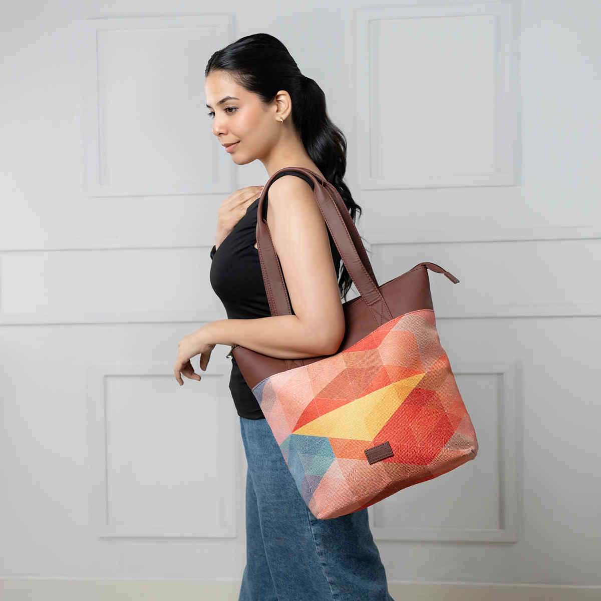 Zouk GeoOptics Everyday Tote Bag - Multicolour