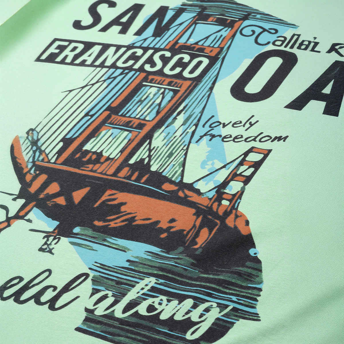 Dillinger Women's T-shirt | WMNCR103PGRN | Pista Green - S