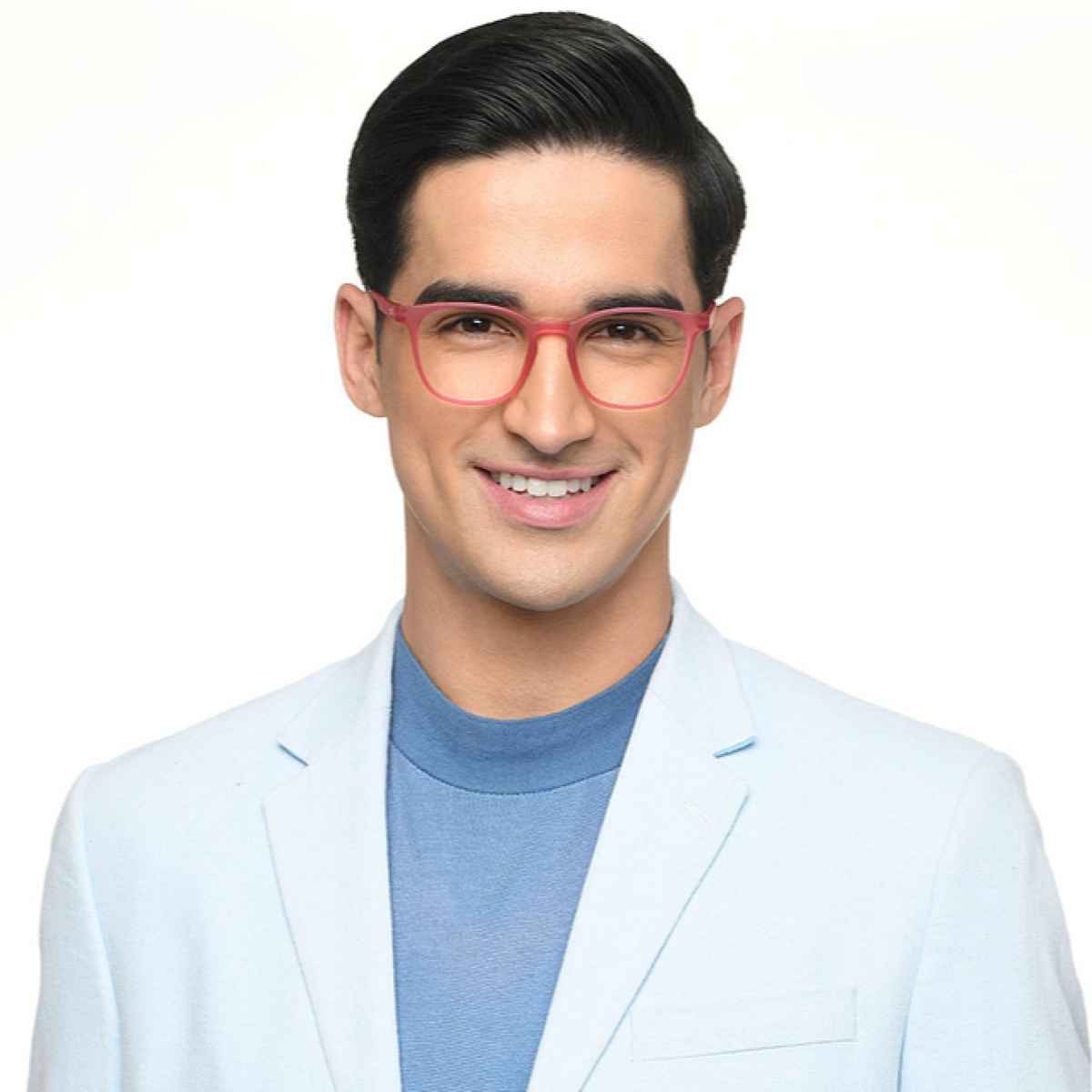 Lenskart Hustlr Unisex Modern Computer Glasses | Flamingo
