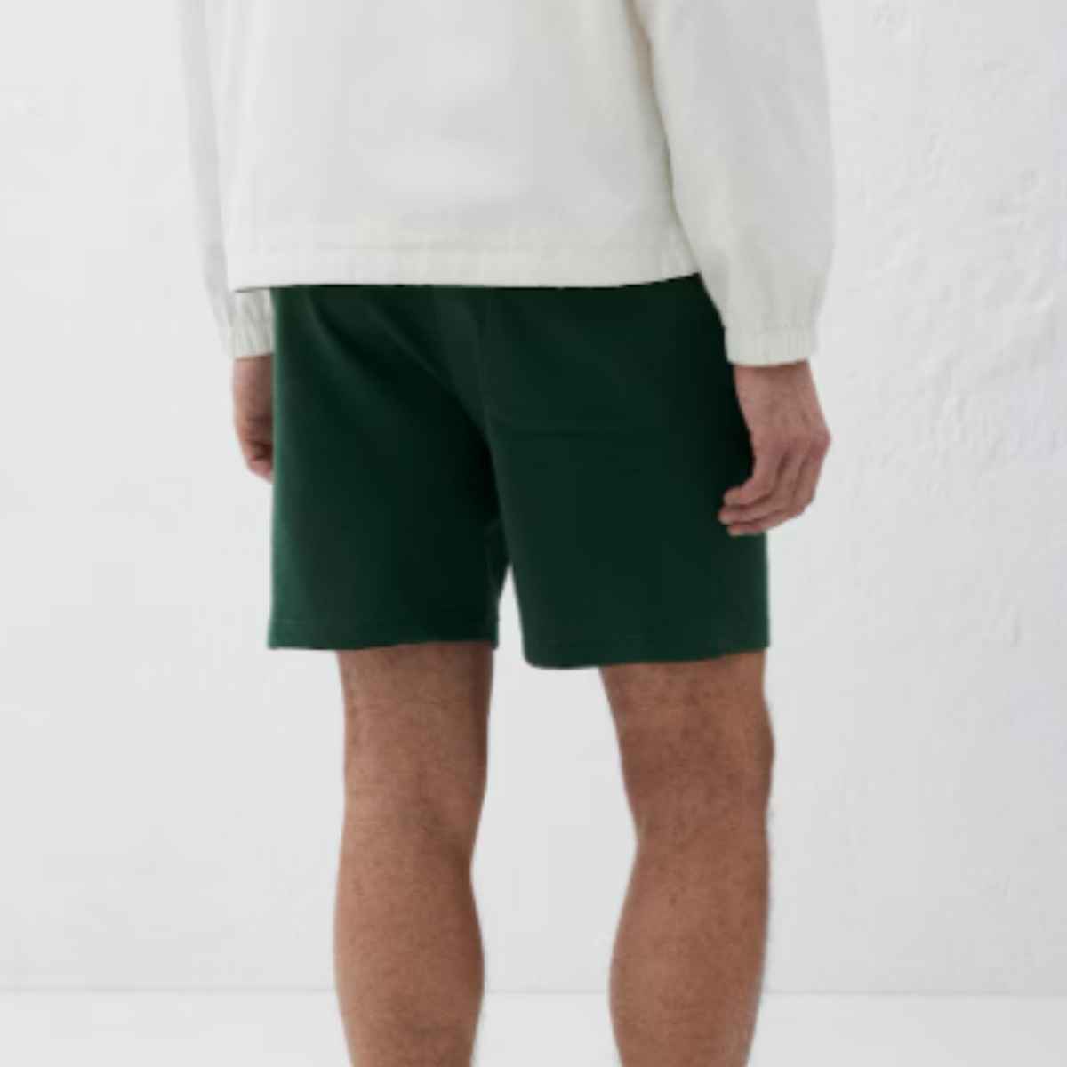 EQL Men's Pure Cotton Shorts | Olive - XXL