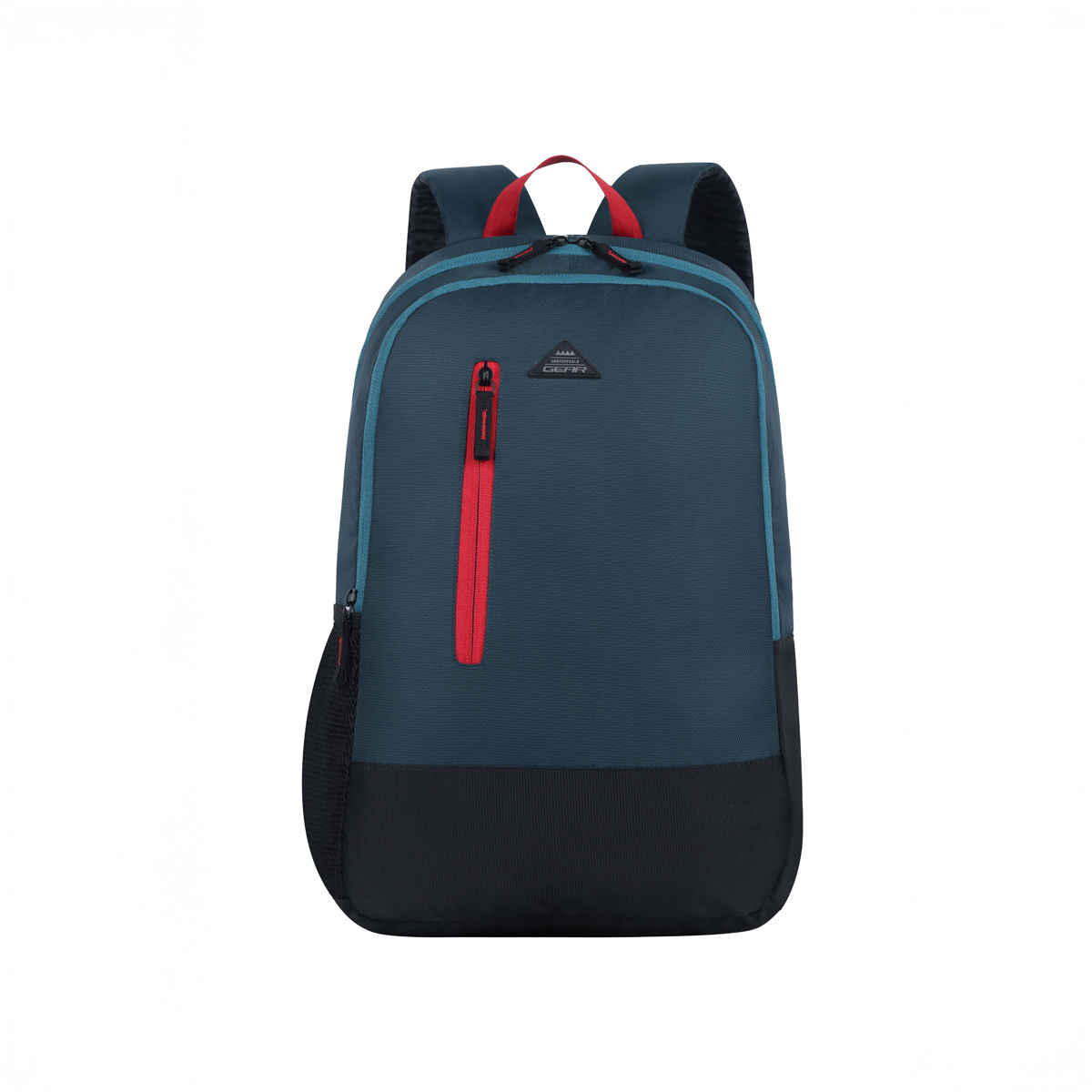 Gear Unisex Solid Polyester 25 L Top Handle Laptop Backpack | Teal - 16 Inches