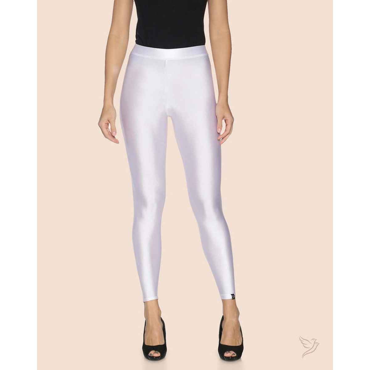 Twin Birds Women's Shimmer Legging | Milky Way - L
