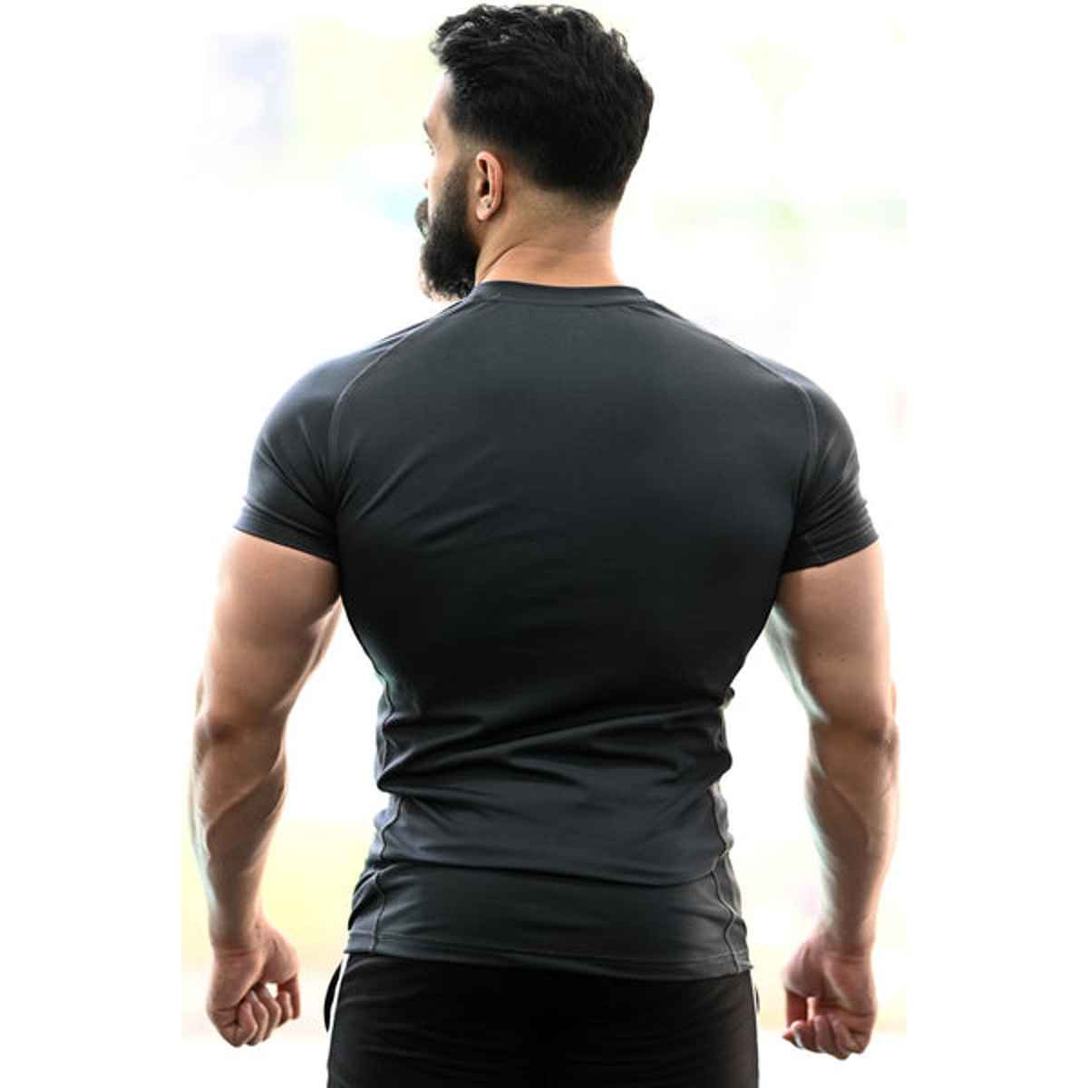 Fuaark Men's Performance GYM T-shirt | Grey - M