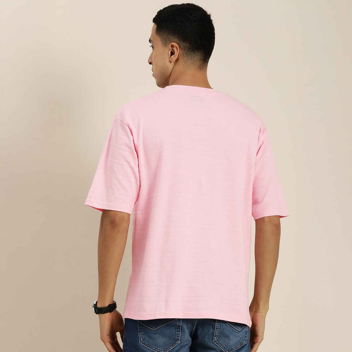 Difference of Opinion Men T-shirt - Pink | Classic Fit | XL