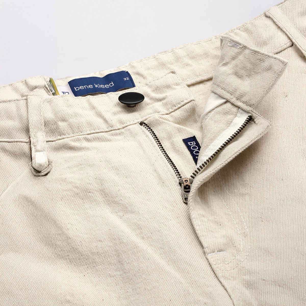 Bene Kleed Men's Bootcut Jeans | Ecru - 30