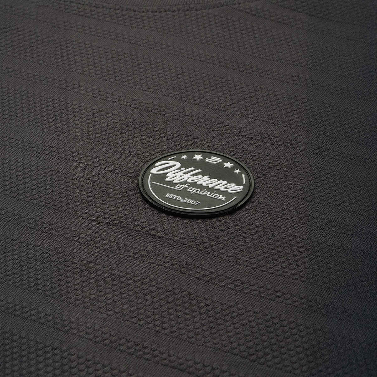 Difference of Opinion Men T-shirt - Dark Grey | Classic Fit | M