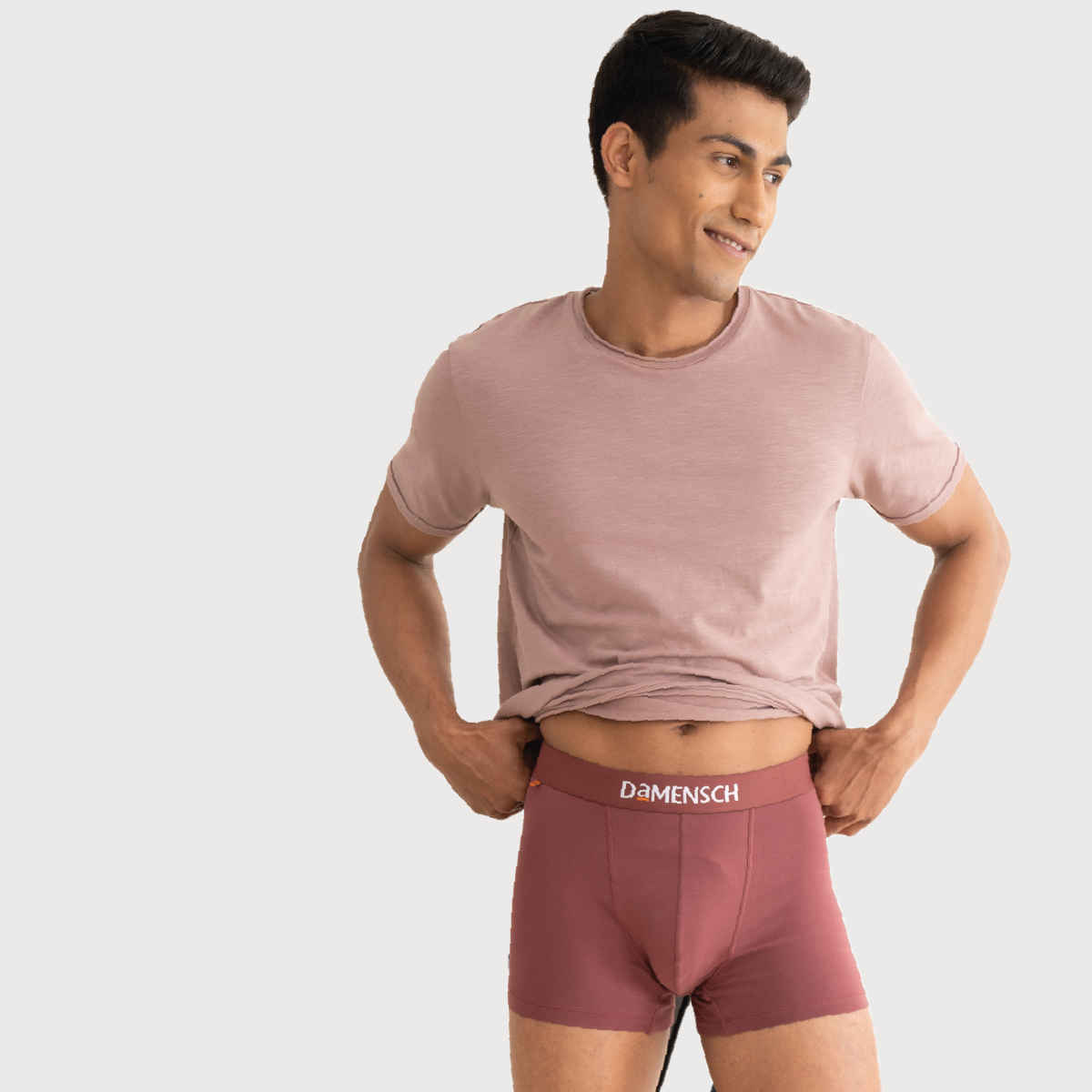 DaMENSCH Men's Deo Cotton Trunk | 4-Way Stretch Fabric | XL