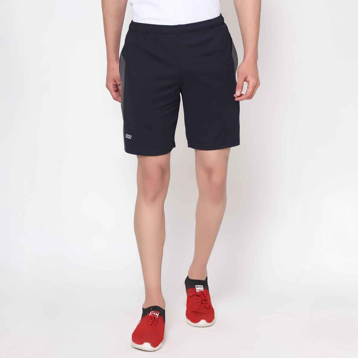 Dida Men's Sports Short | Regular Comfortable Stretchable Dry-Fit - XL - Navy