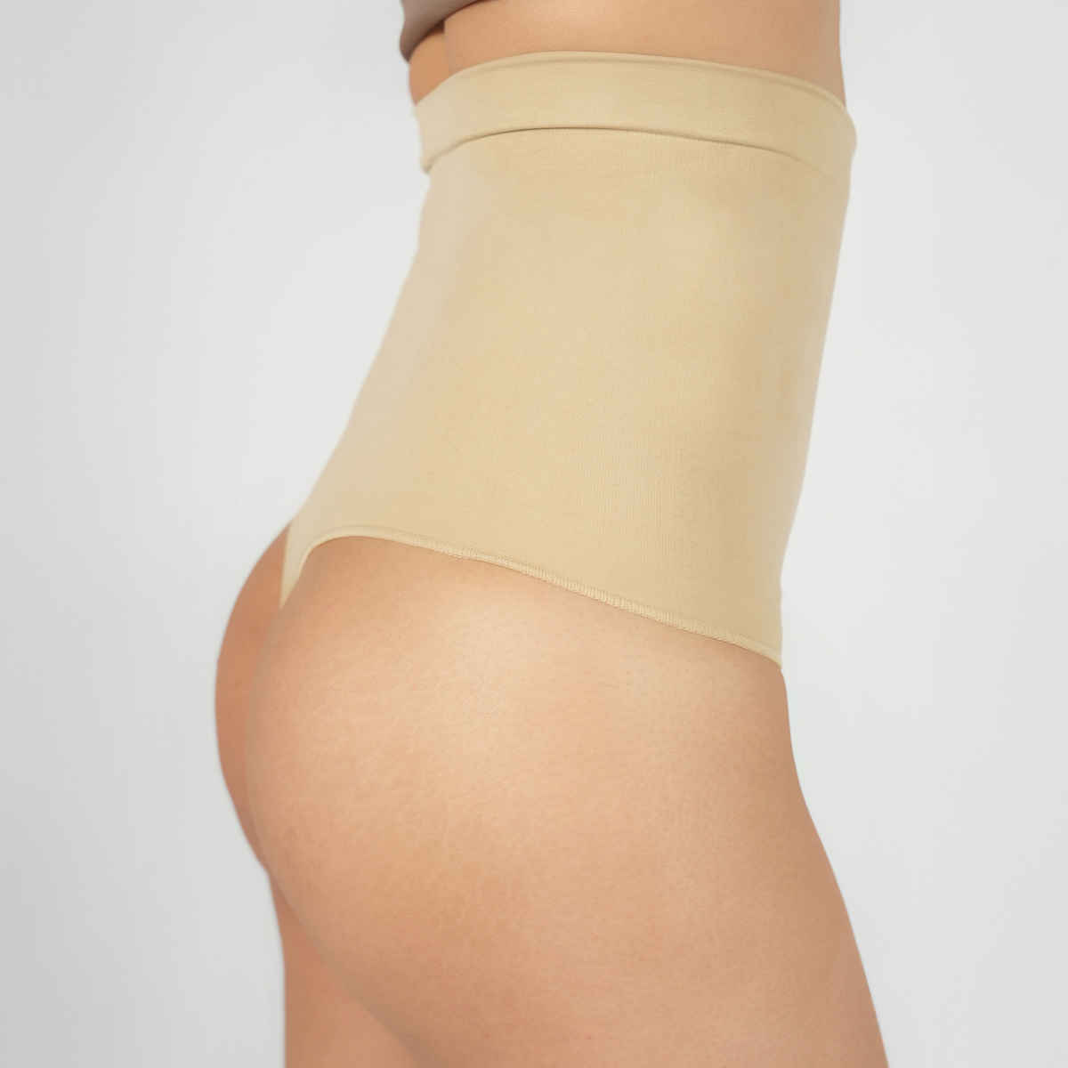 Theater Women Nude High Waisted Thong 2XL-3XL