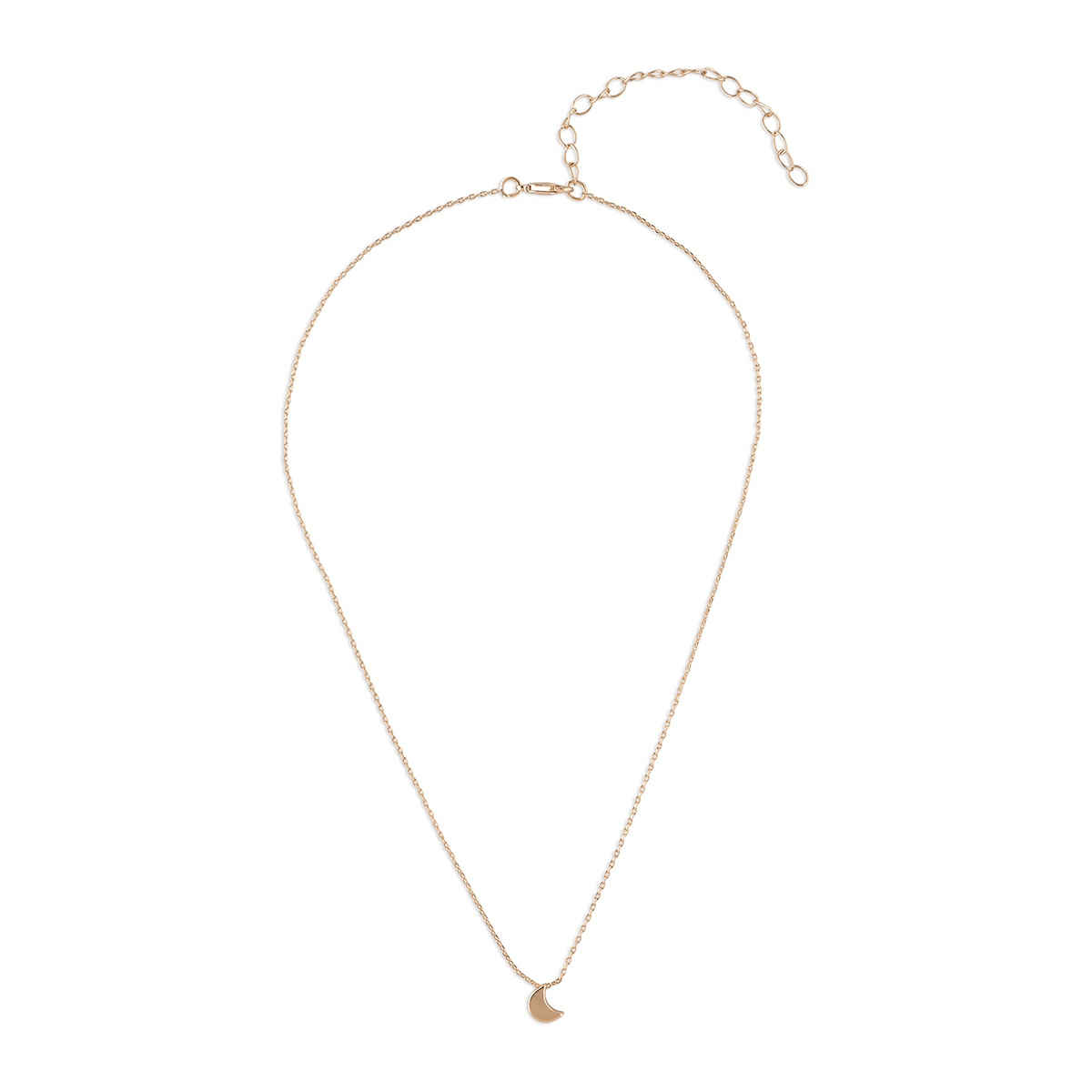 Toniq Crescent Moon Pendant Necklace