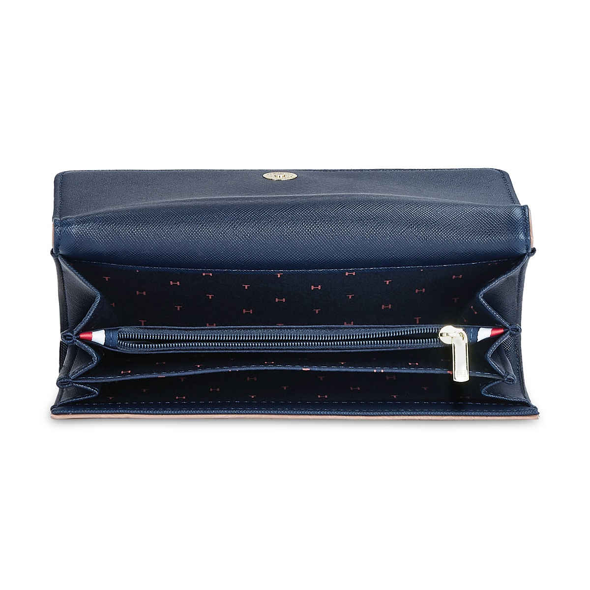 Tommy Hilfiger Women's Textured PU Wallets | Pink - One Size