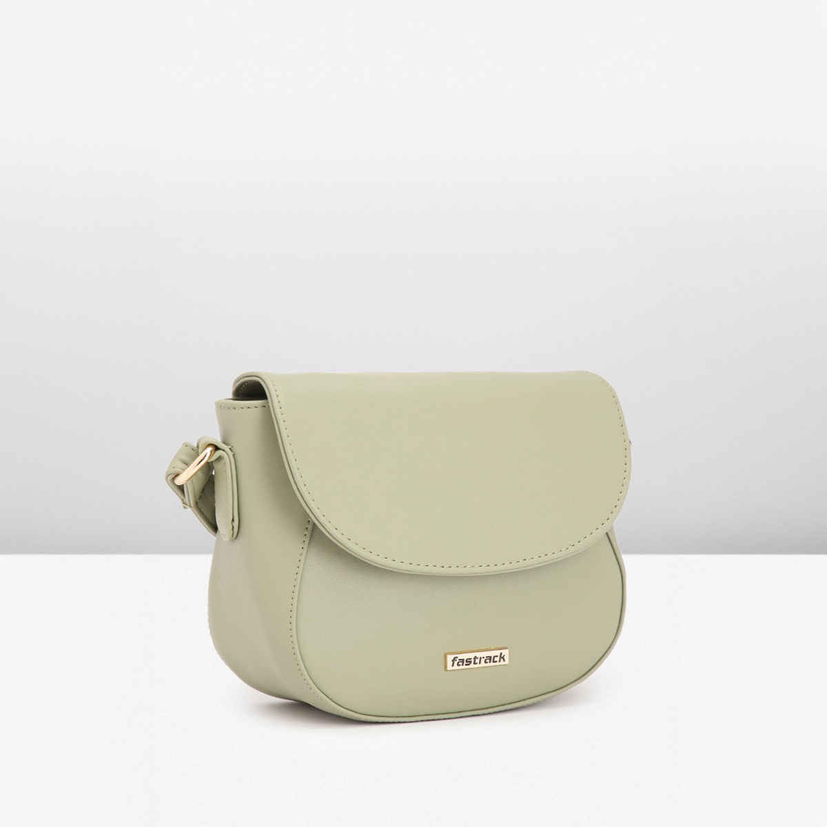 Fastrack Women's Structured Sling Bag | Khaki