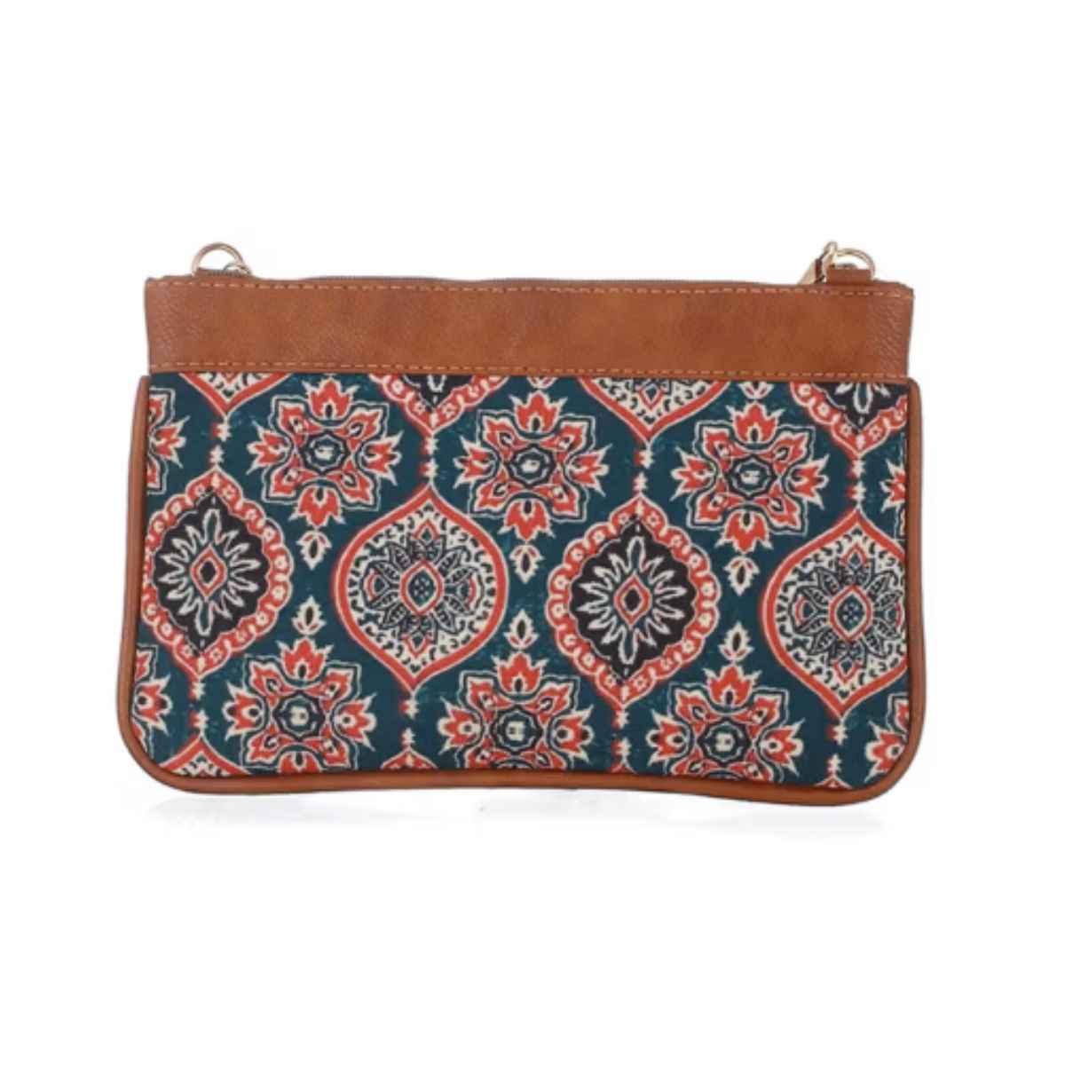 Priyaasi Women's Faux Leather 500 ml Sling Bag | Blue - Free Size