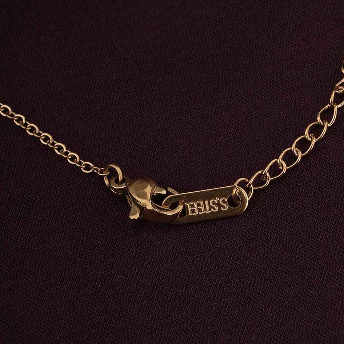 Palmonas Stone & Strand Necklace For Women | Waterproof And Anti-Tarnish