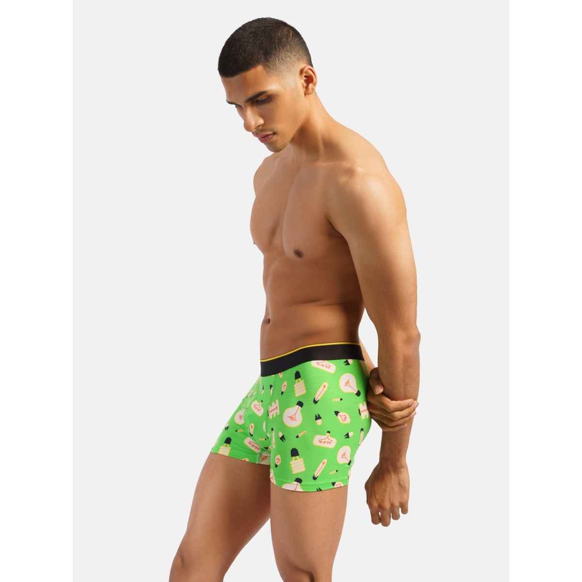 Bummer Men's Printed Micro Modal Trunk Underwear - L
