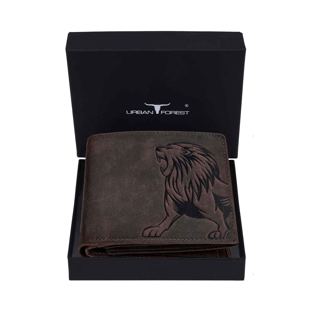 Urban Forest Men's Leo Vintage Leather Wallet | Brown