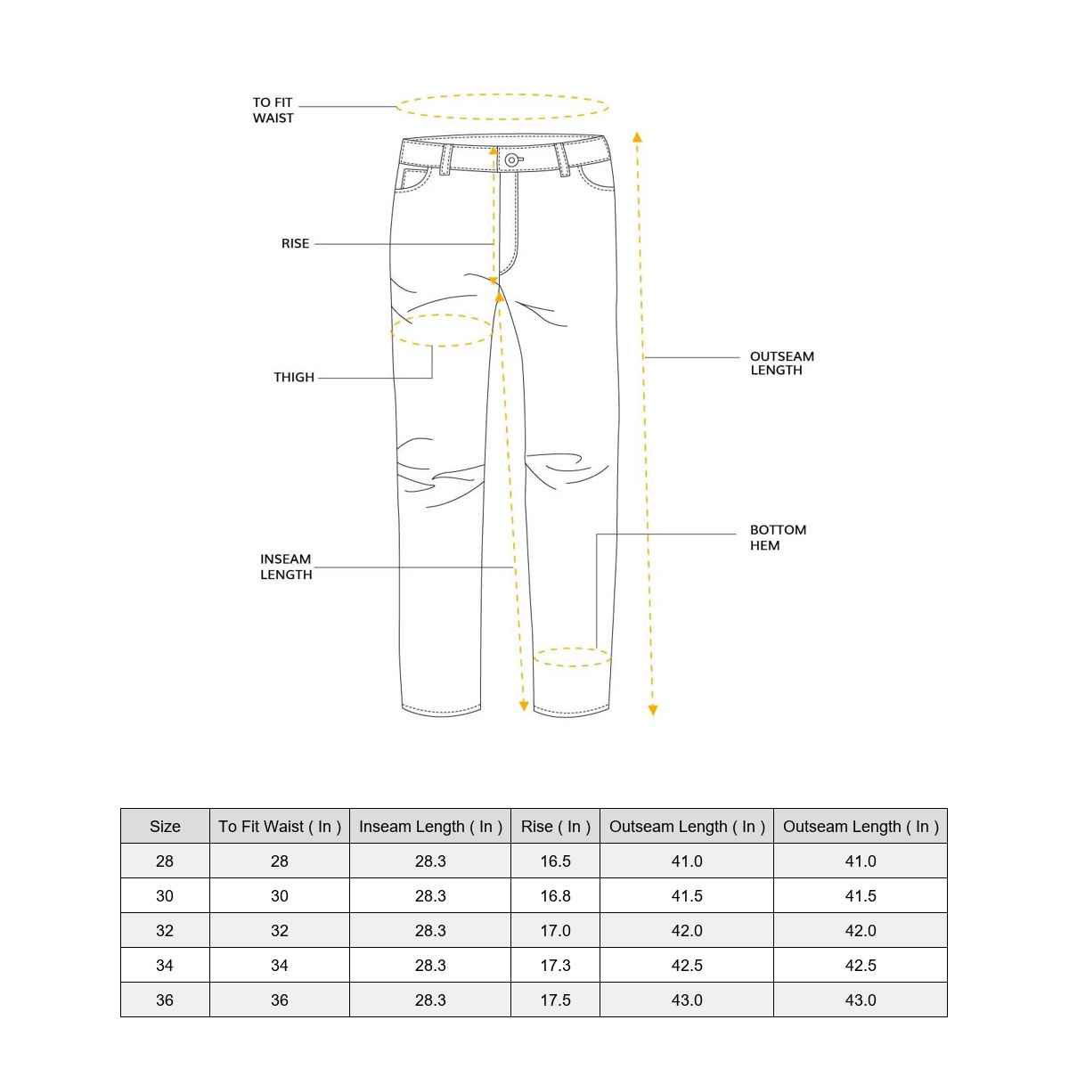 HIGHLANDER Men's Cotton Low-Rise Relaxed Fit Jeans | Blue - 34