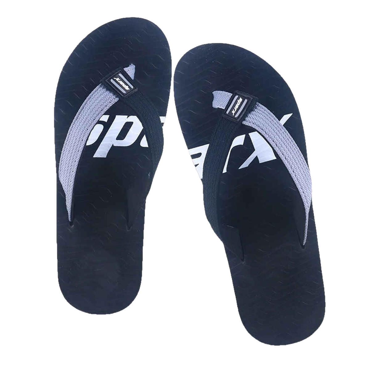 Sparx Slippers SFU-204 Grey Black For Men | 9 UK