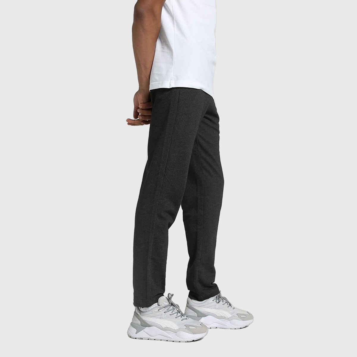 Puma Men's ESS Foil Graphic Pants | Grey | L