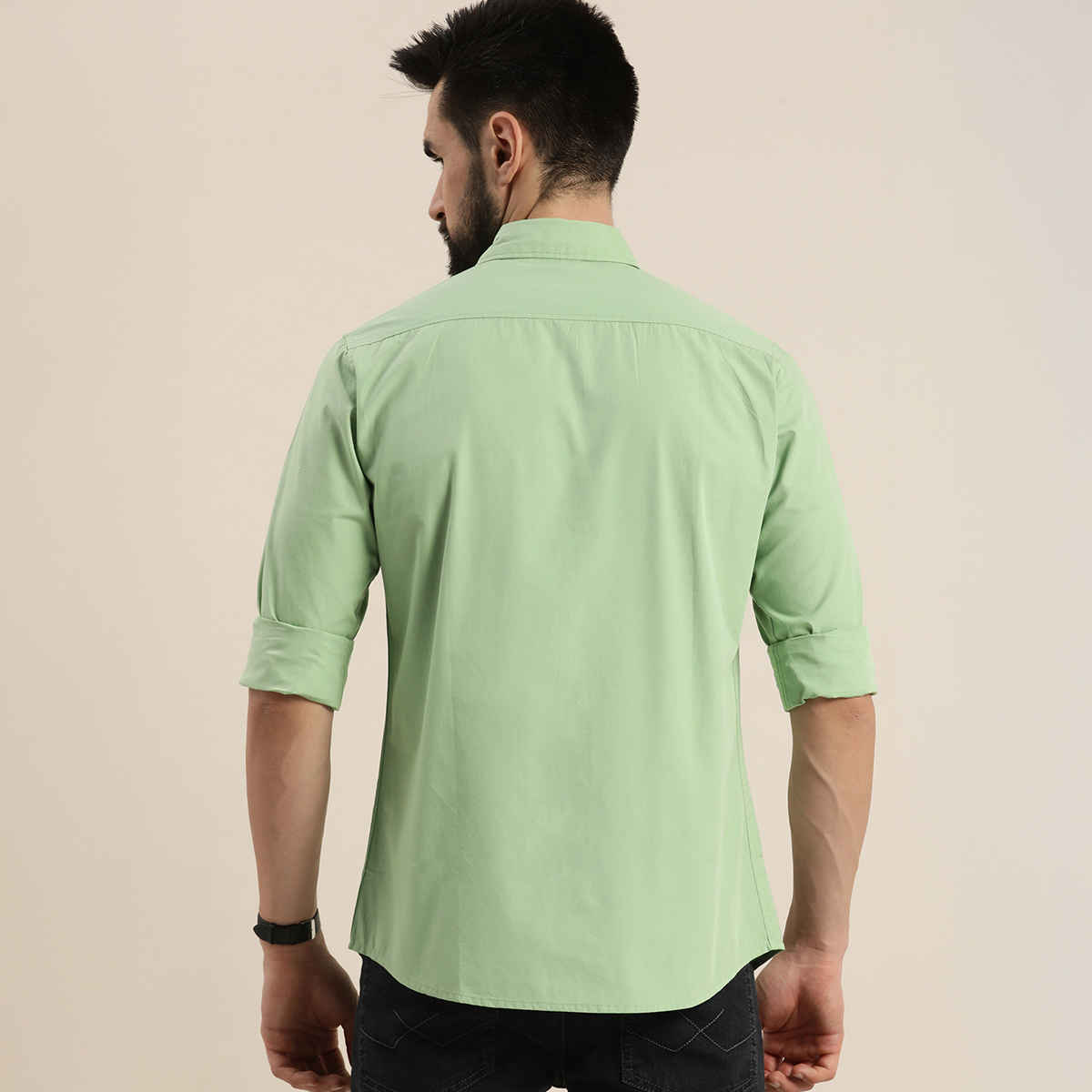 Dillinger Men's Shirt | DLMSRT001PGRN | Pista Green - L