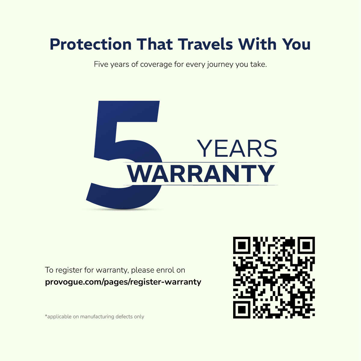 Provogue Azure Hard-Sided PP Medium Check-in Luggage Trolley Bag | Laurel-Hunter Green - 65 cm