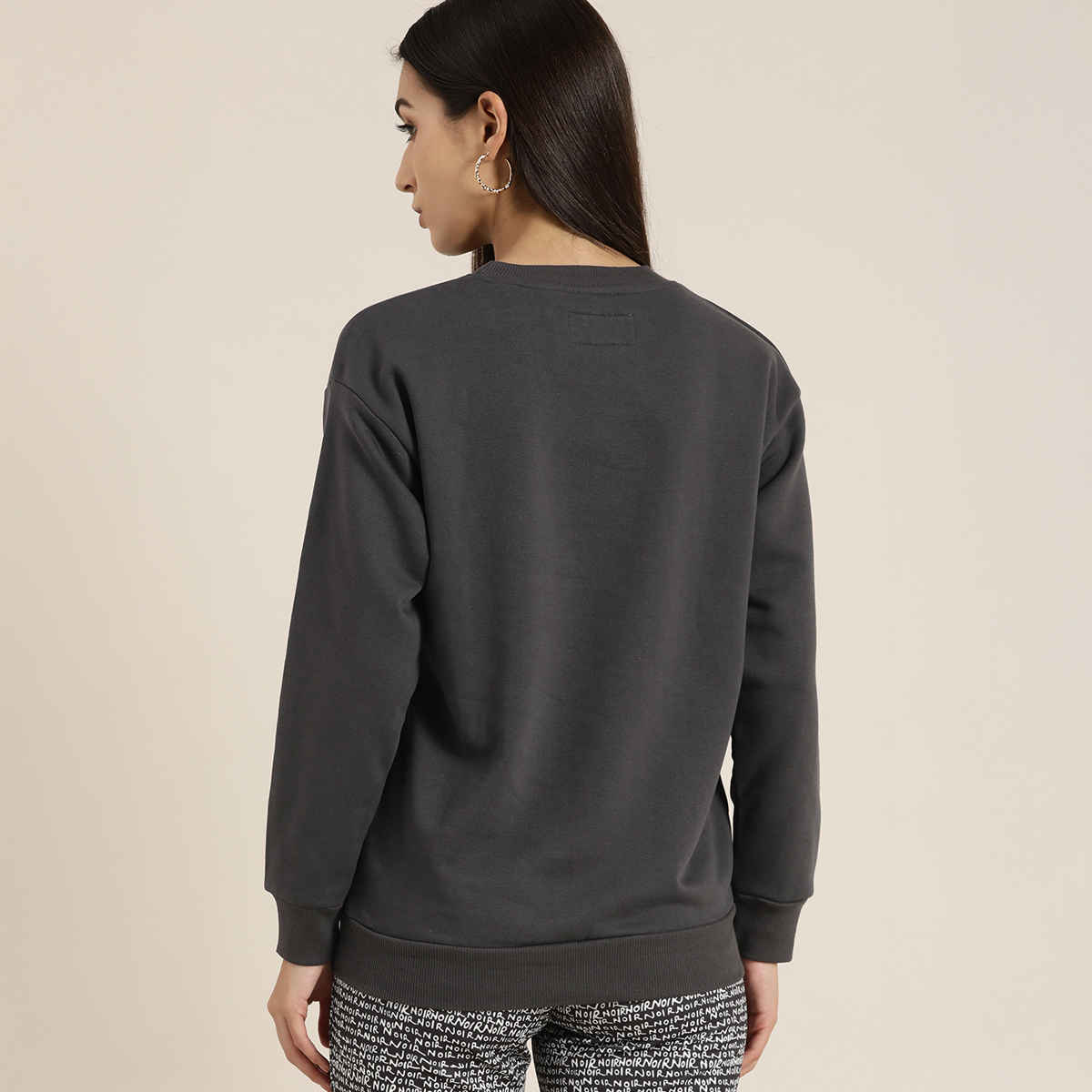 Dillinger Women's Sweatshirt | DLWMNSWT022 | Dark Grey - XL
