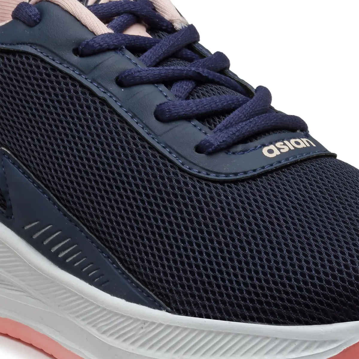 Asian Firefly-09 Women Navy Pink Sports Shoes (Size-6)