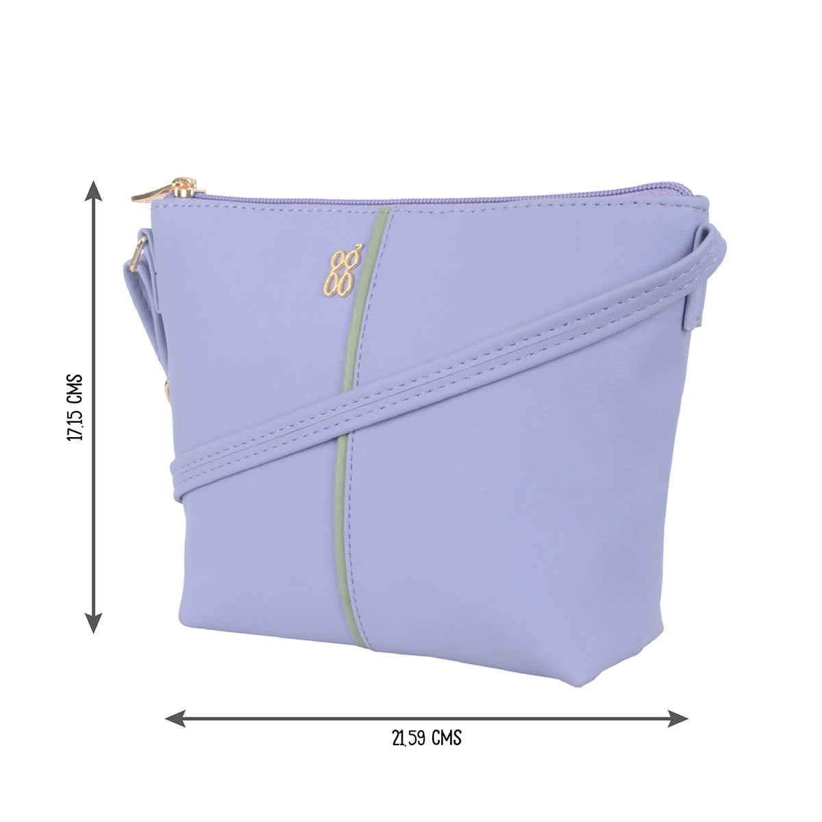 Baggit Women's Aco Sling Bag | Lavender