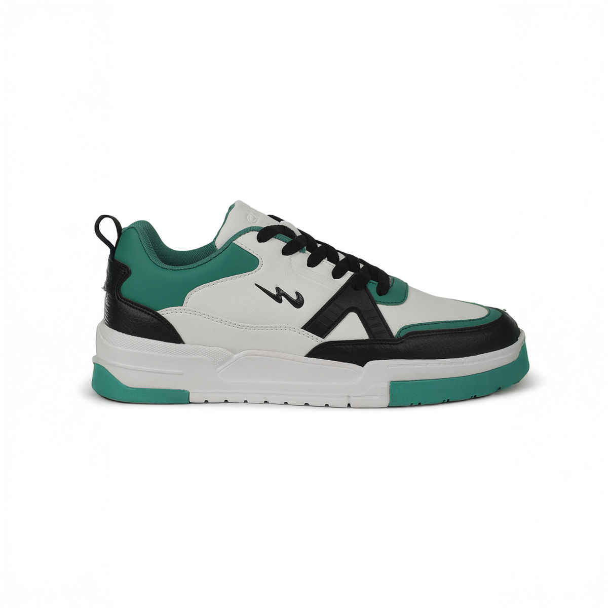 Campus Men's Sneakers | OG-27 | White and Green - UK 8