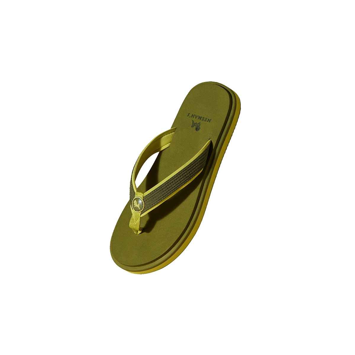 Neeman's Eco Fluffy Men's Rubber Flip Flops - UK 10 | Ultra Soft